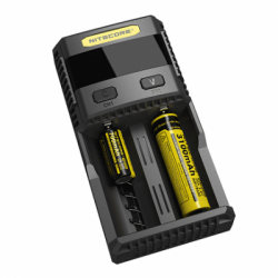 large CHARGER NITECORE SUPERB SMART SC2 DOUBLE SLOT BALIDIVESHOP 1